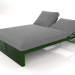 3d model Cama para descanso 140 (Verde botella) - vista previa