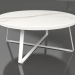 3d model Mesa de comedor redonda Ø175 (DEKTON Aura, Blanco) - vista previa