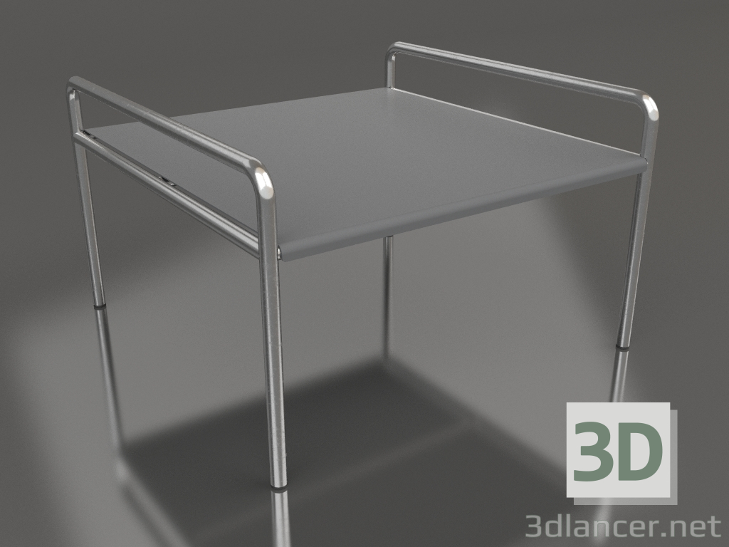 Modelo 3d Mesa de centro 76 com tampo em alumínio (Antracite) - preview