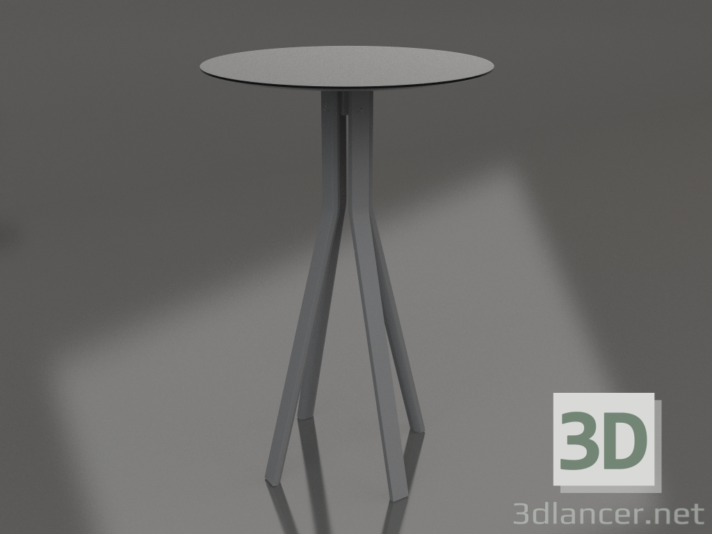 modèle 3D Table de bar (Anthracite) - preview