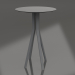 modèle 3D Table de bar (Anthracite) - preview