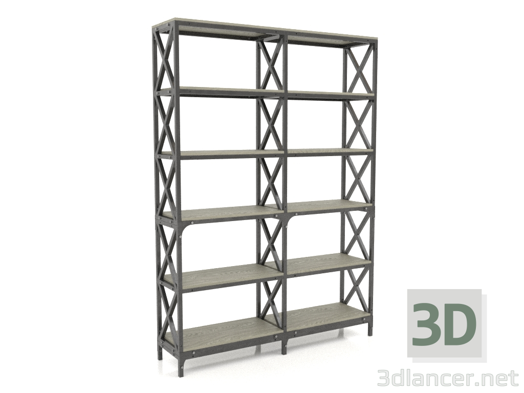 3d model Rack (2 sections) - preview