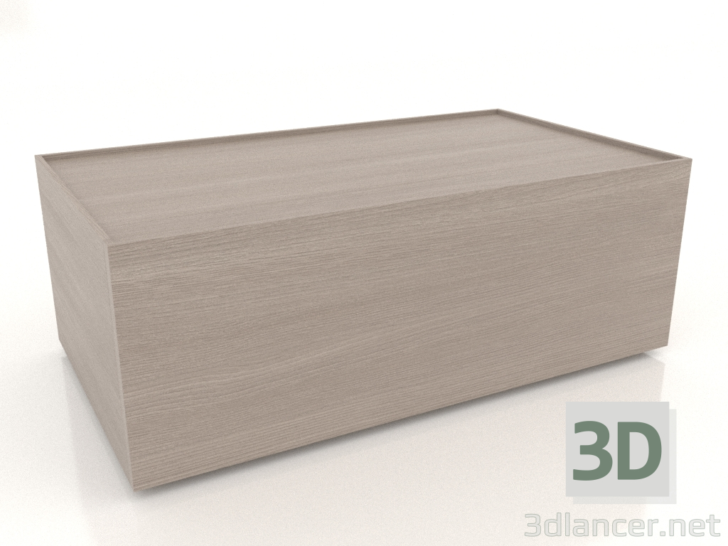 3d model Mesita de noche minimalista 800 mm (opción 1) - vista previa