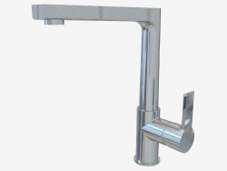 Sink mixer with rectangular spout Lotos (BDO 063M)