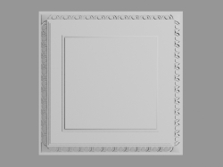 Décoration de plafond F31 (59,5 x 59,5 x 6,6 cm)