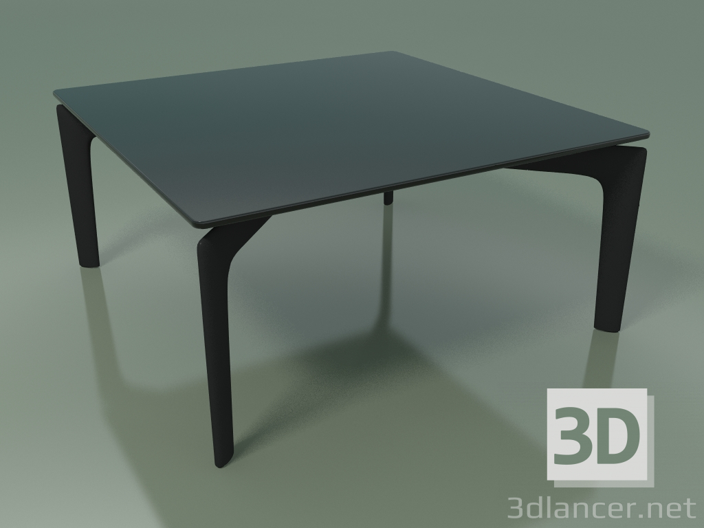 modèle 3D Table carrée 6712 (H 28,5 - 60x60 cm, Verre fumé, V44) - preview