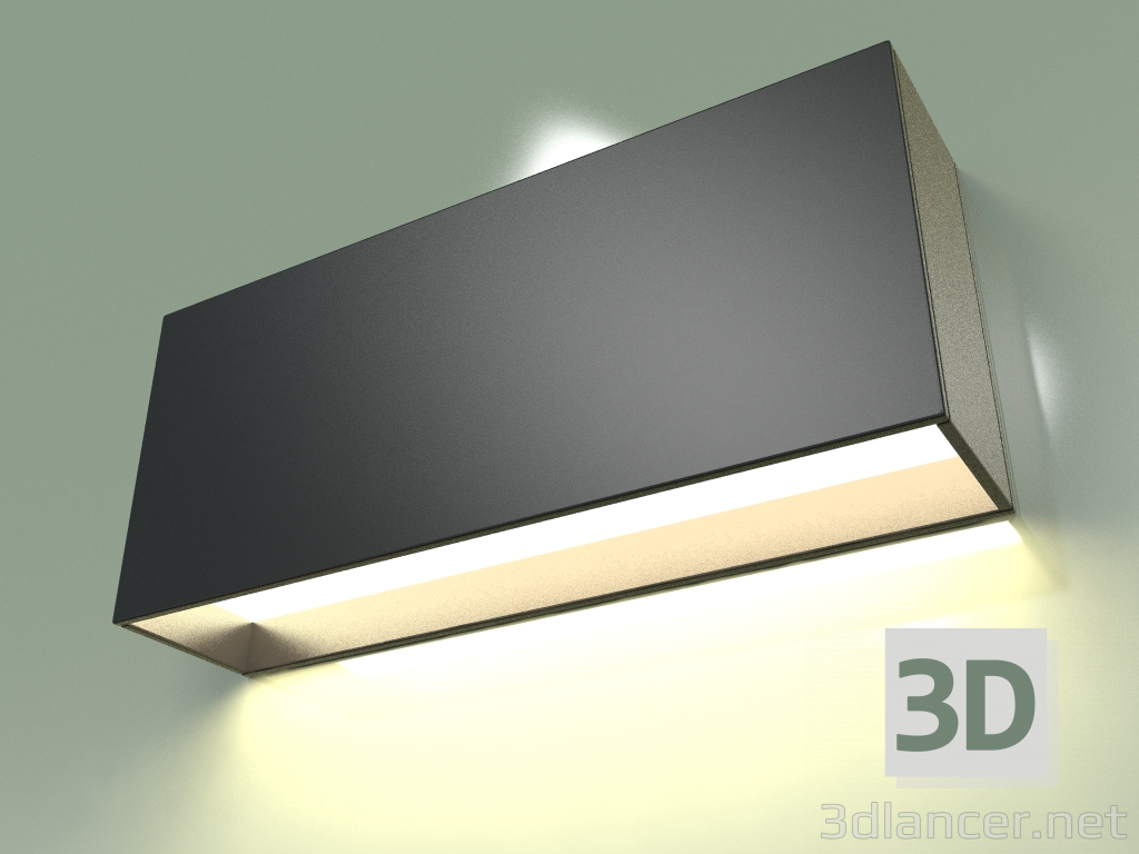 modello 3D Lampada da parete RWLB098 5W BK 3000K - anteprima