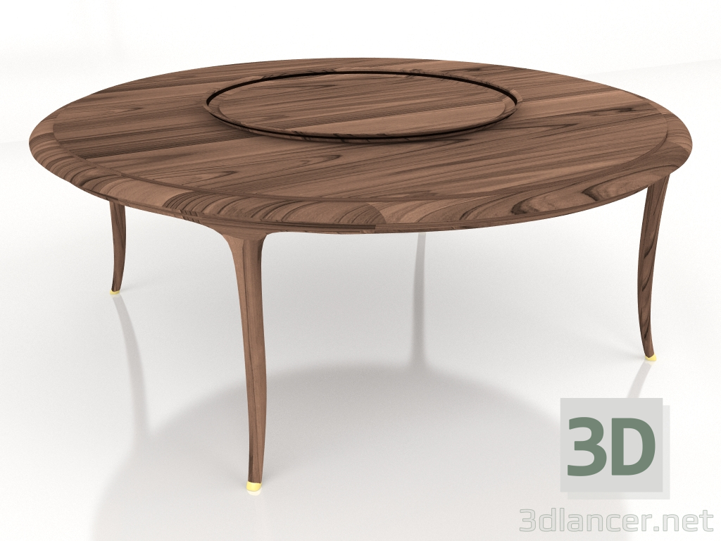 3d model Mesa de comedor extragrande - vista previa