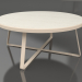 3d model Mesa de comedor redonda Ø175 (DEKTON Danae, Arena) - vista previa