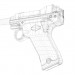 Modelo 3d Pistola Lahti L35 - preview