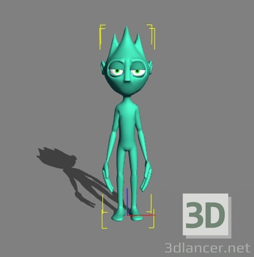 Modelo 3d Sergio - preview