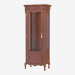 3d model Single-door showcase BN8802SX (wood) - preview