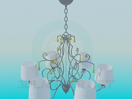 Modelo 3d Candelabro - preview