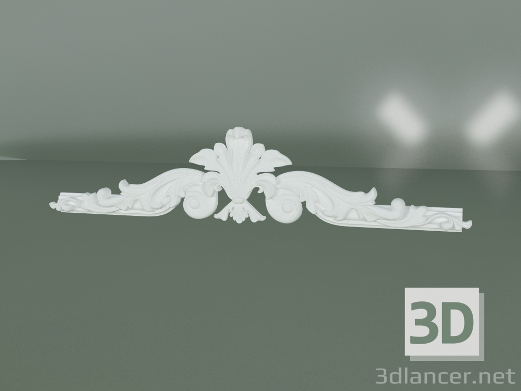 modello 3D Elemento decorativo in stucco ED079 - anteprima