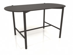 Dining table DT 08 (1400x740x754, wood brown dark)