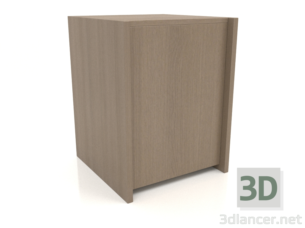 modello 3D Armadio ST 07 (392х409х516, grigio legno) - anteprima