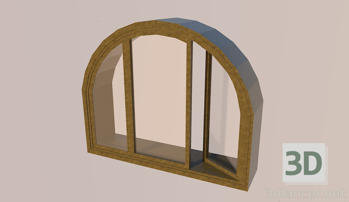 3d model Ventana - vista previa