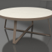 3d model Mesa de comedor redonda Ø175 (DEKTON Danae, Bronce) - vista previa