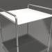 modèle 3D Table basse 76 avec plateau en aluminium (Blanc) - preview