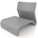 3d model Club chair (Anthracite) - preview