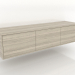 3d model Mueble TV 2 1500 mm (roble aclarado) - vista previa