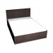 Modelo 3d Cama de casal 160 x 220 (Dark Oak) - preview