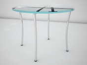 table en verre