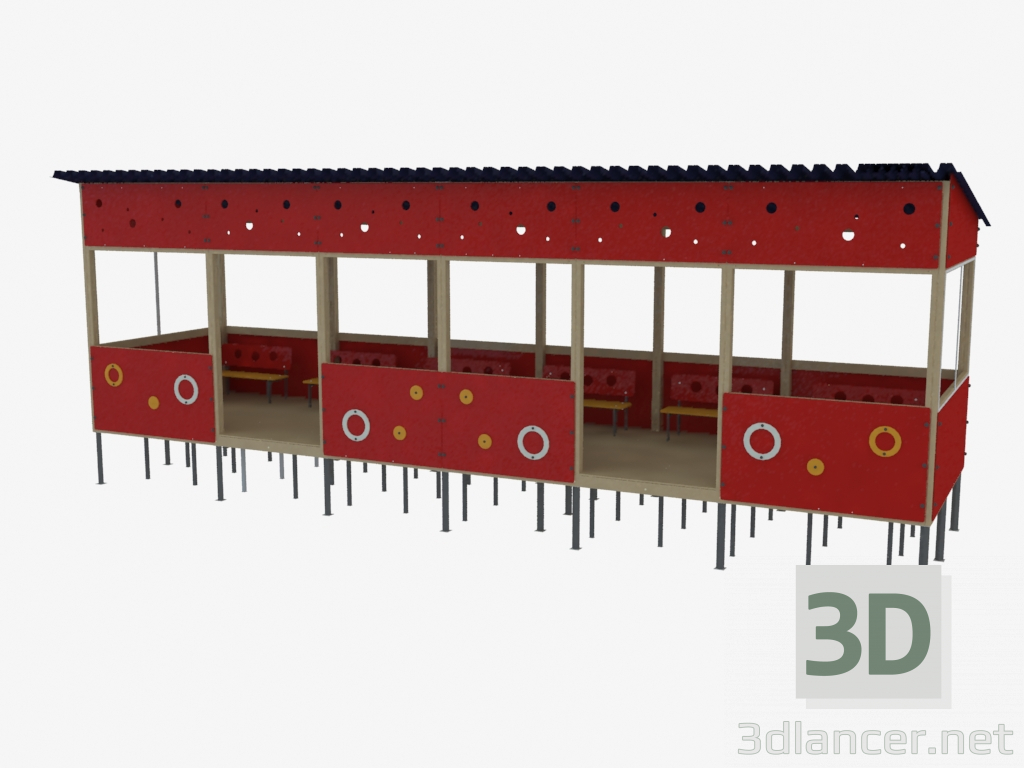 3d model Dosel de sombras - vista previa