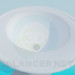 3d model Oval sink - preview