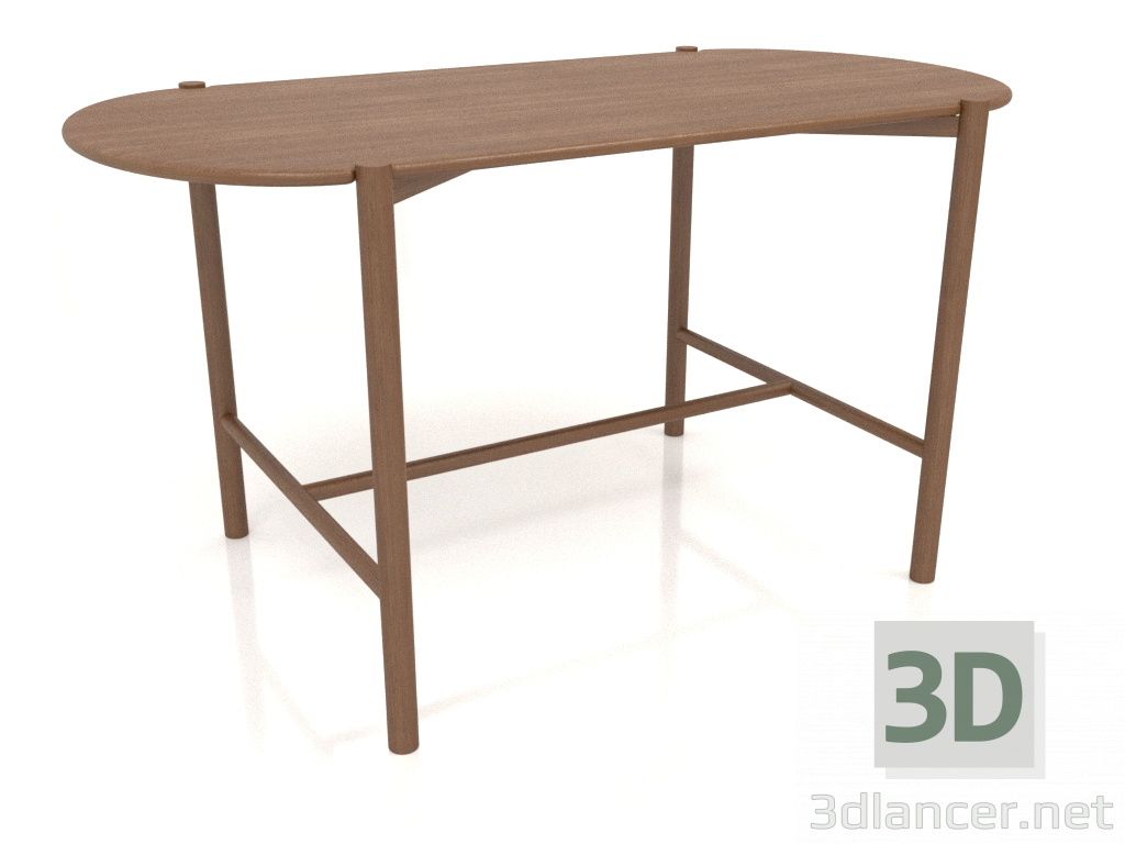 3d model Mesa de comedor DT 08 (1400x740x754, madera marrón claro) - vista previa