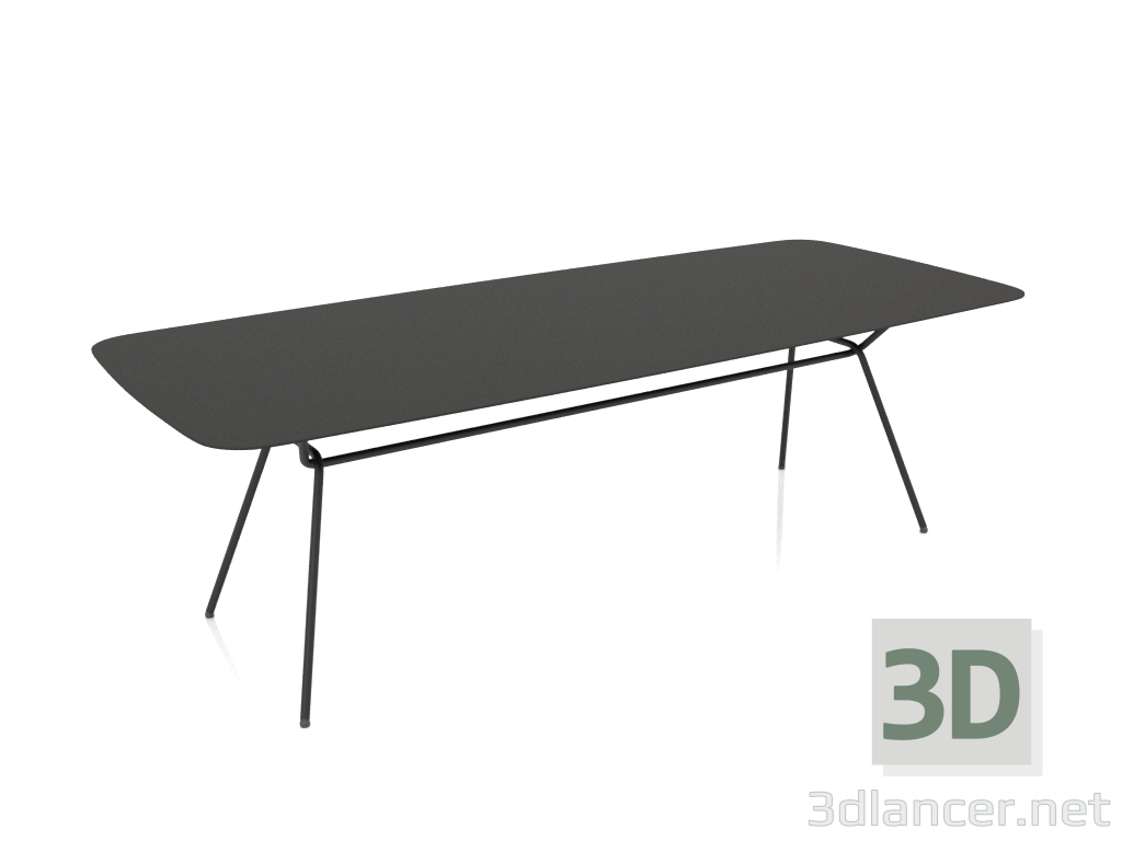 3D Modell Esstisch 240x100 - Vorschau