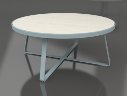 Mesa de comedor redonda Ø175 (DEKTON Danae, Azul grisáceo)