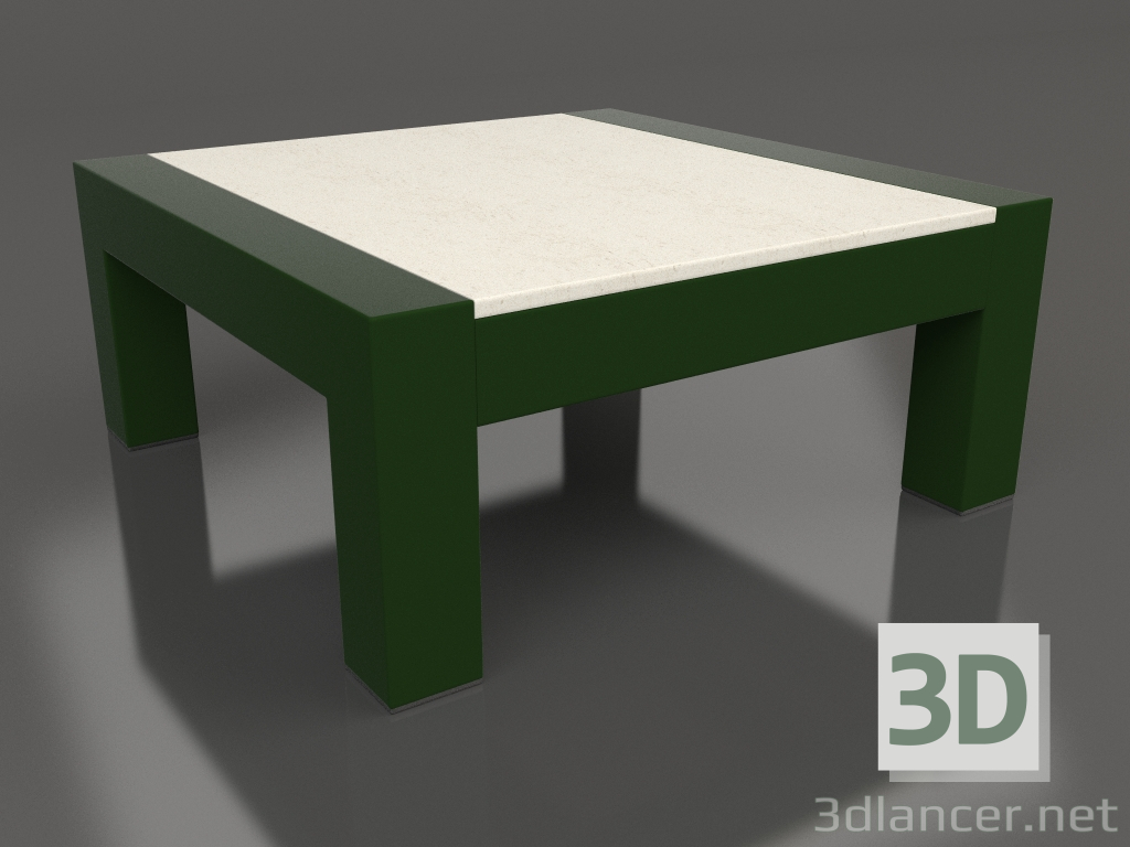 3D Modell Beistelltisch (Flaschengrün, DEKTON Danae) - Vorschau