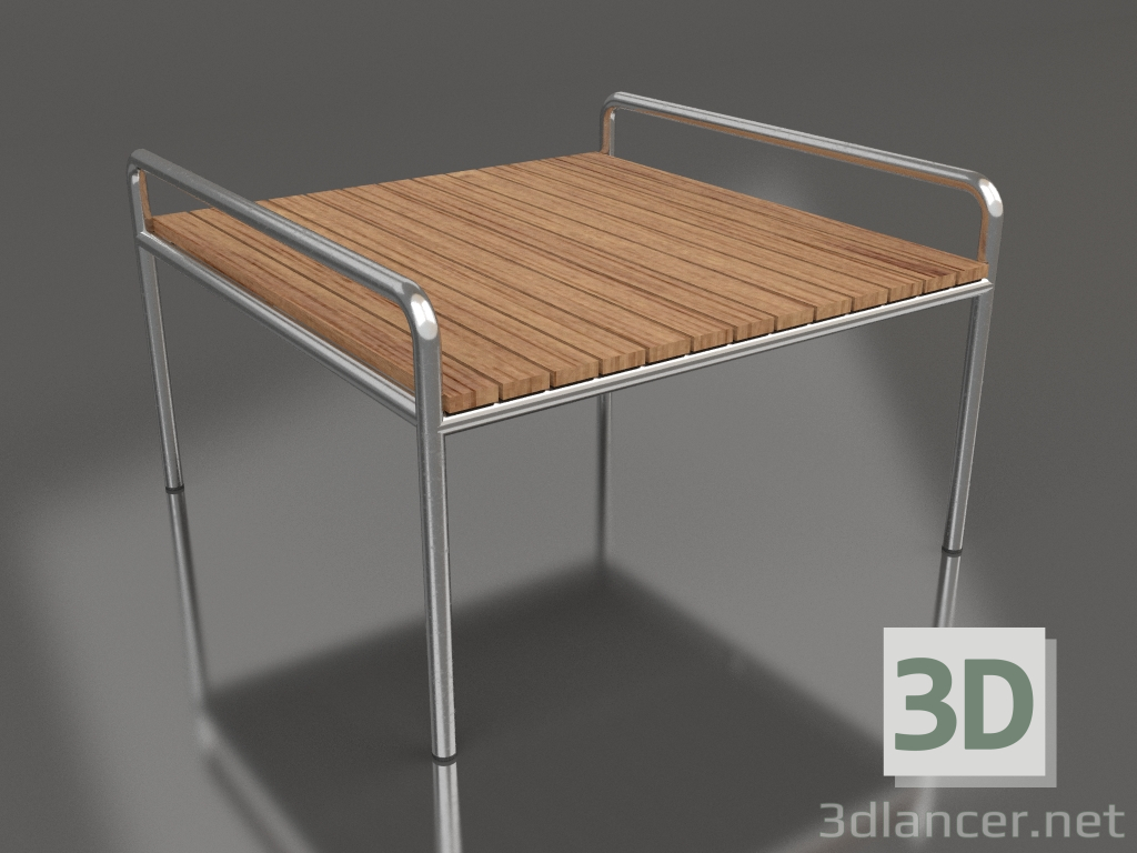 Modelo 3d Mesa de centro 76 (madeira Iroko) - preview