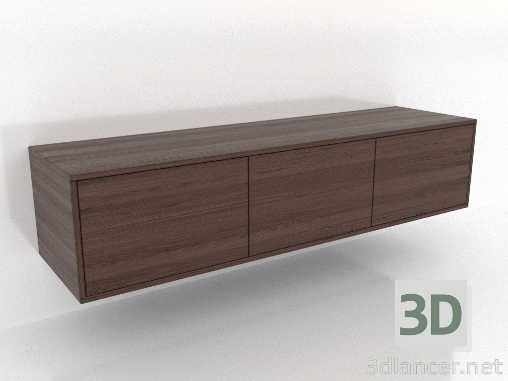 3d модель Тумба ТВ 2 1500 мм (темный орех) – превью 3d модель Тумба ТВ 2 1500 мм (темный орех) – превью