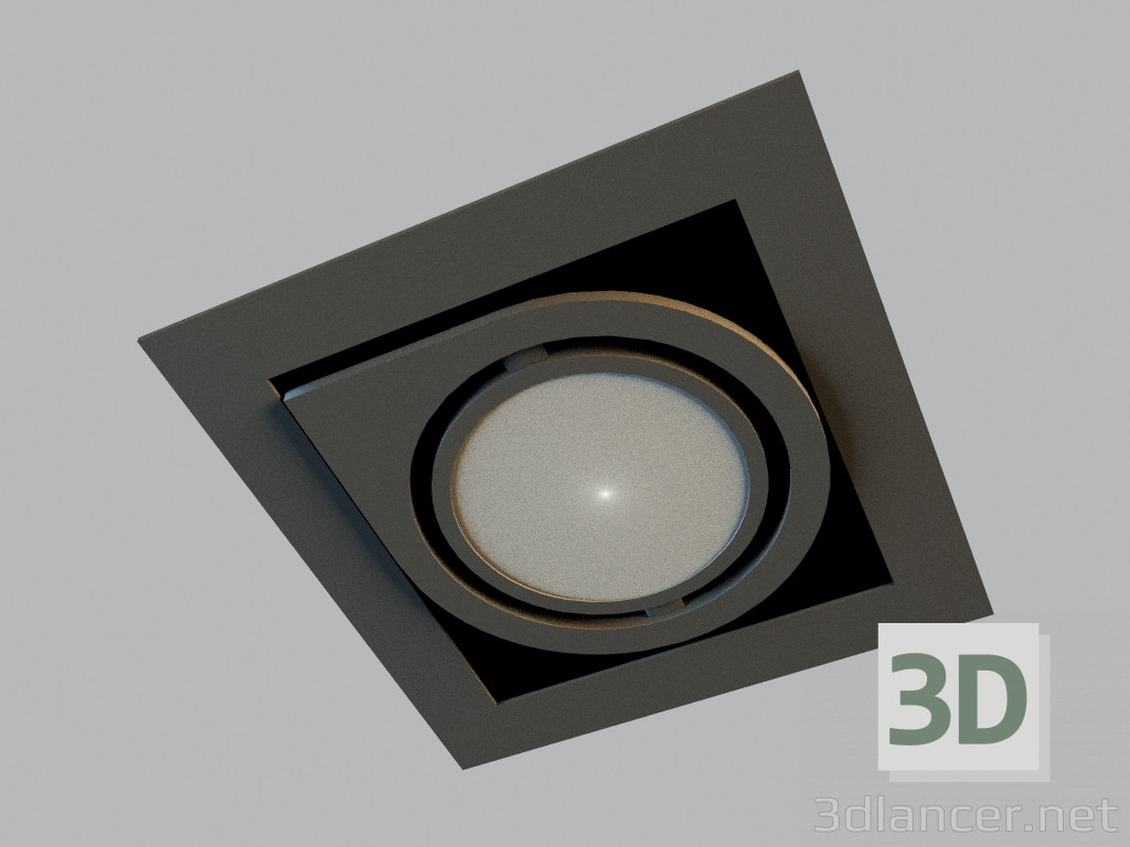 3d model Ceiling recessed lamp 8150 - preview