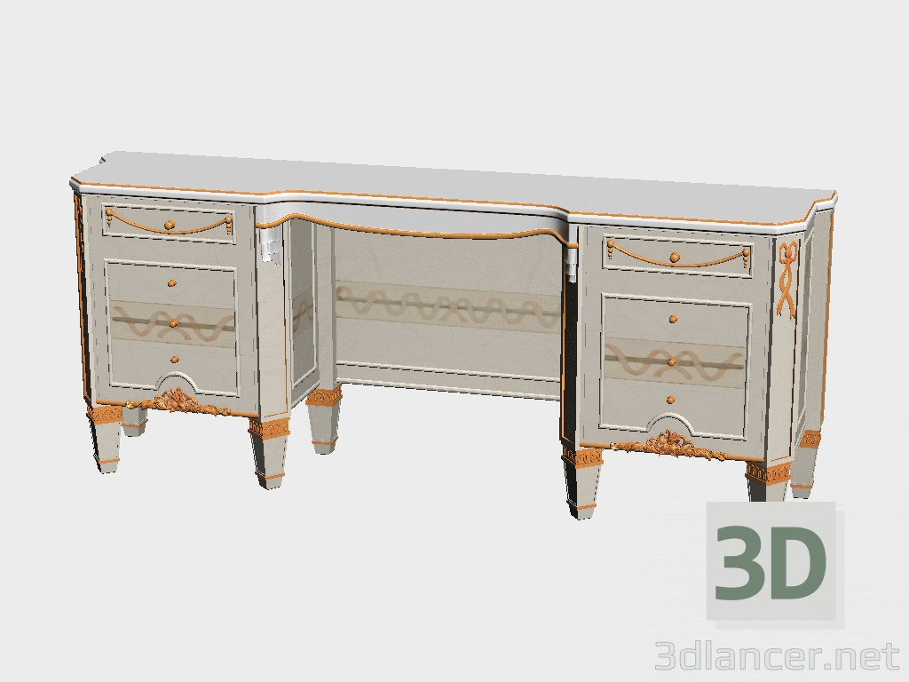 3d model Table dressing - preview