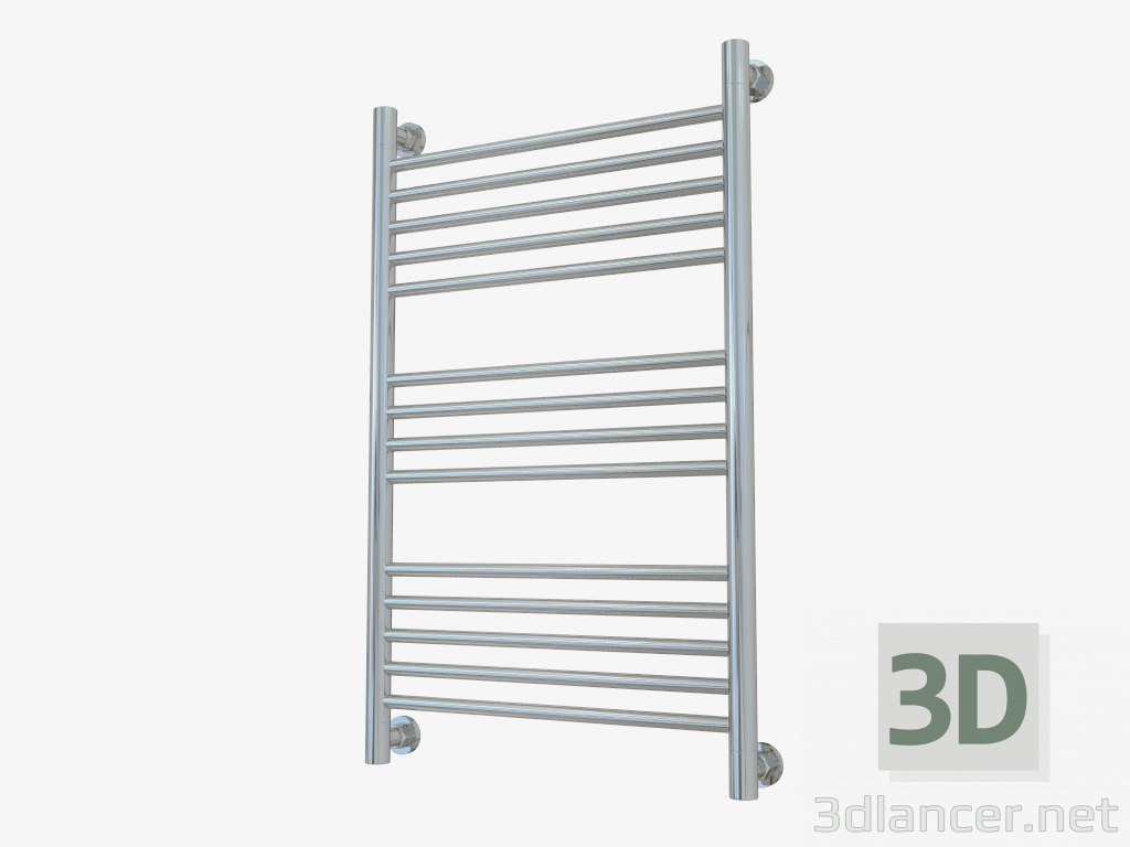 3d model Bohemia heated towel rail + straight (800x500) - preview