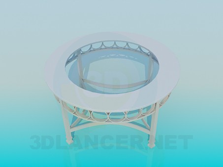 Modelo 3d Mesa-redonda - preview