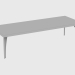 3d model Mesa de comedor MESA KARL (280x110xH74) - vista previa