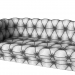 modèle 3D de Canapé Chesterfield acheter - rendu