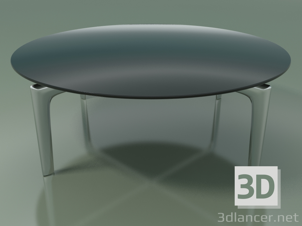 3d model Mesa redonda 6713 (H 28.5 - Ø84 cm, vidrio ahumado, LU1) - vista previa