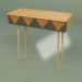 modello 3D Console Woo Desk (marrone scuro) - anteprima