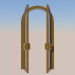 3d model Entrance door - preview