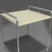 3d model Coffee table 76 with an aluminum tabletop (Gold) - preview