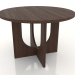 3d model Low table (dark walnut) - preview