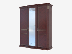 3-door wardrobe with mirror (1926x2337x644)