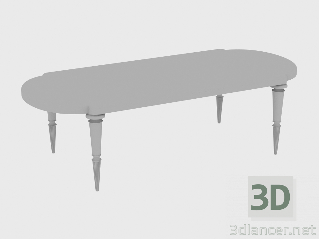 3D Modell Esstisch LAYTON TABLE (258x110xH75) - Vorschau