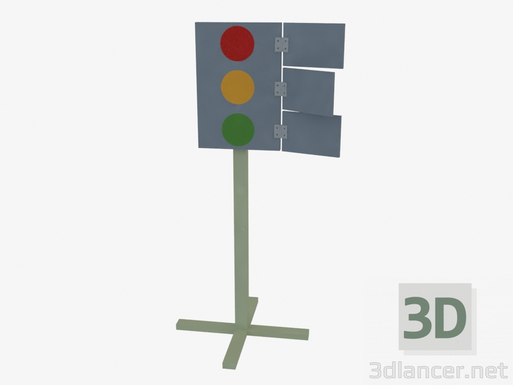 3d модель Елемент благоустрою (4033) – превью