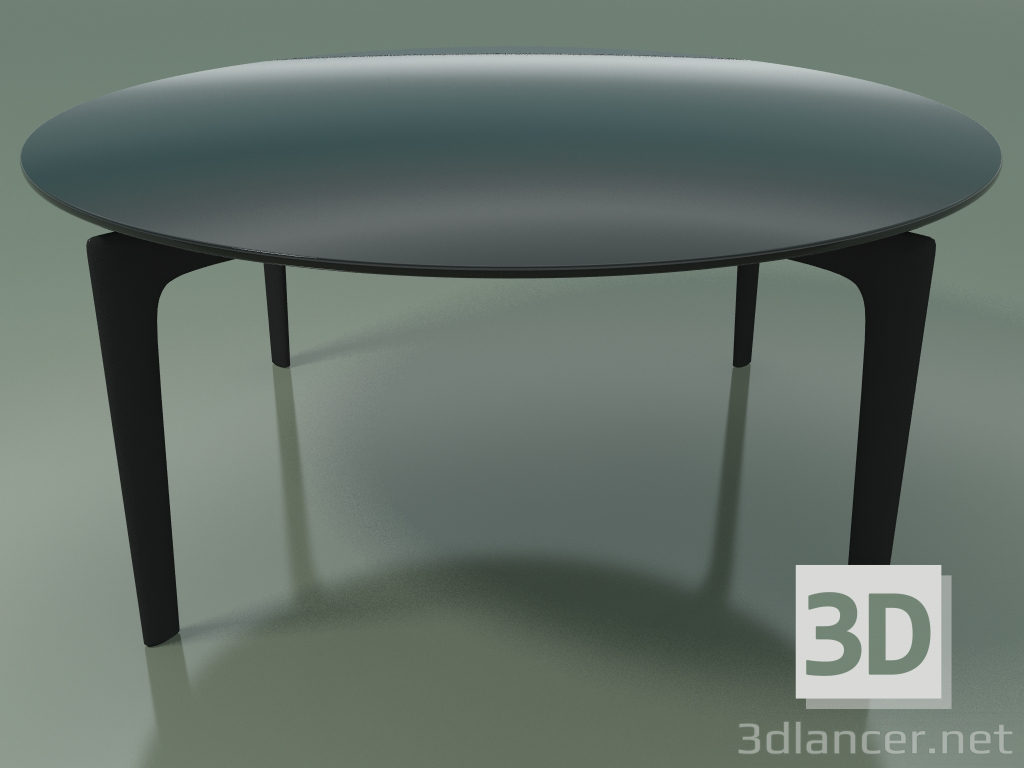 3D Modell Runder Tisch 6707 (H 36,5 - Ø84 cm, Rauchglas, V44) - Vorschau